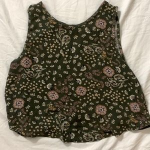 American eagle open back tank